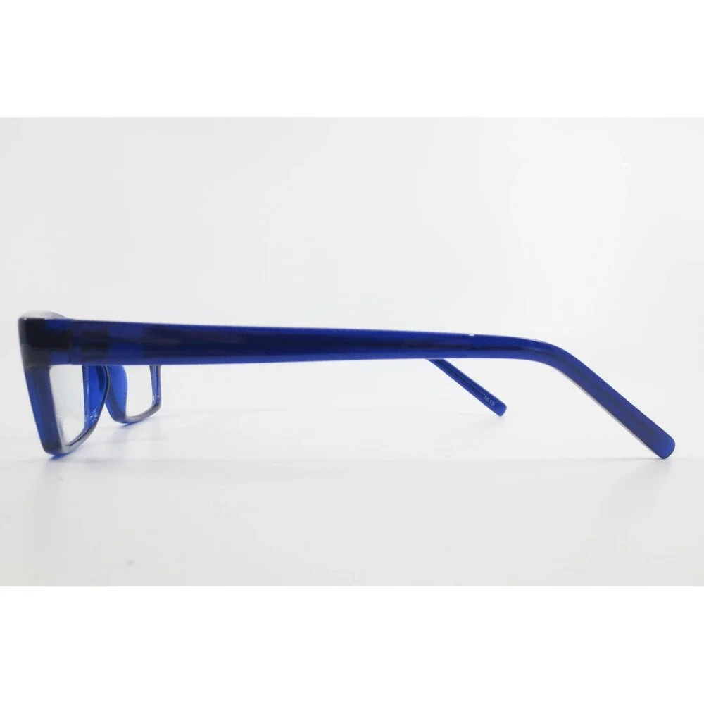 Navy Blue Rectangular Eyeglass Frames MP202213 56-17-145 Men Women Glasses